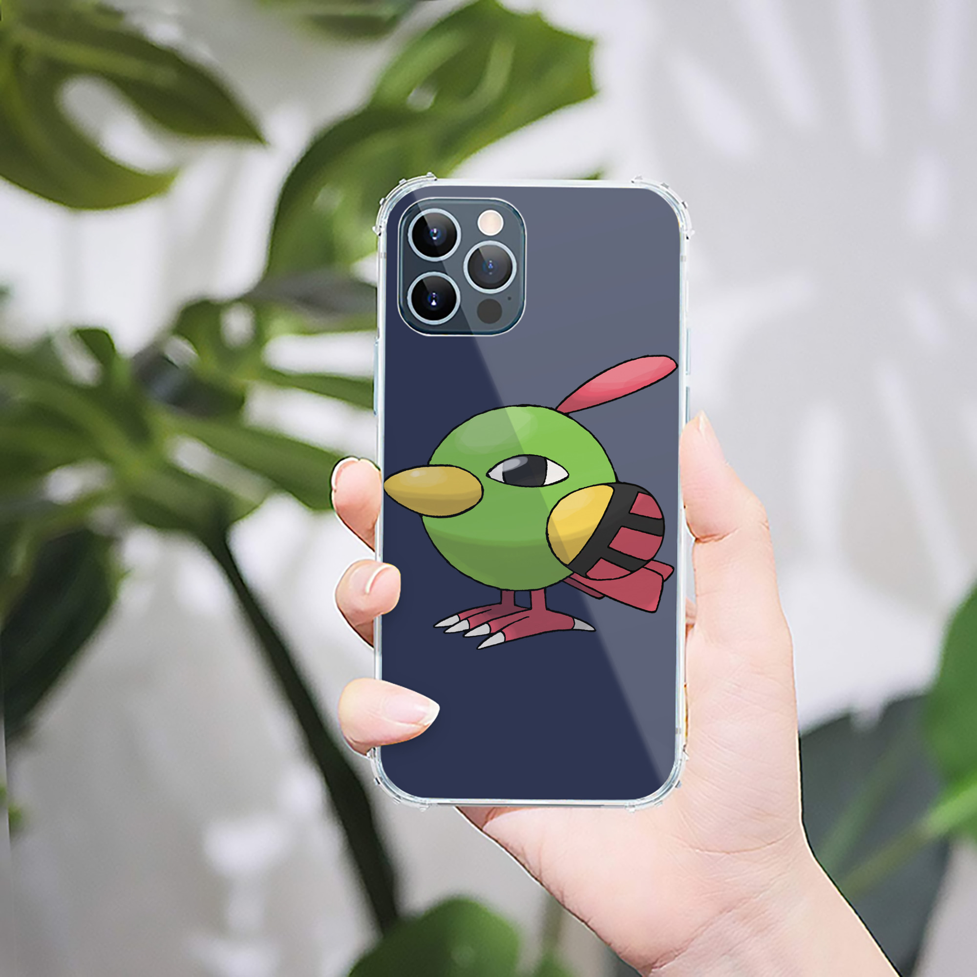 （画像用） ポケットモンスター Pokémon 【iPhone 12シリーズ対応】透明スマホケース（クリアソフトケース）